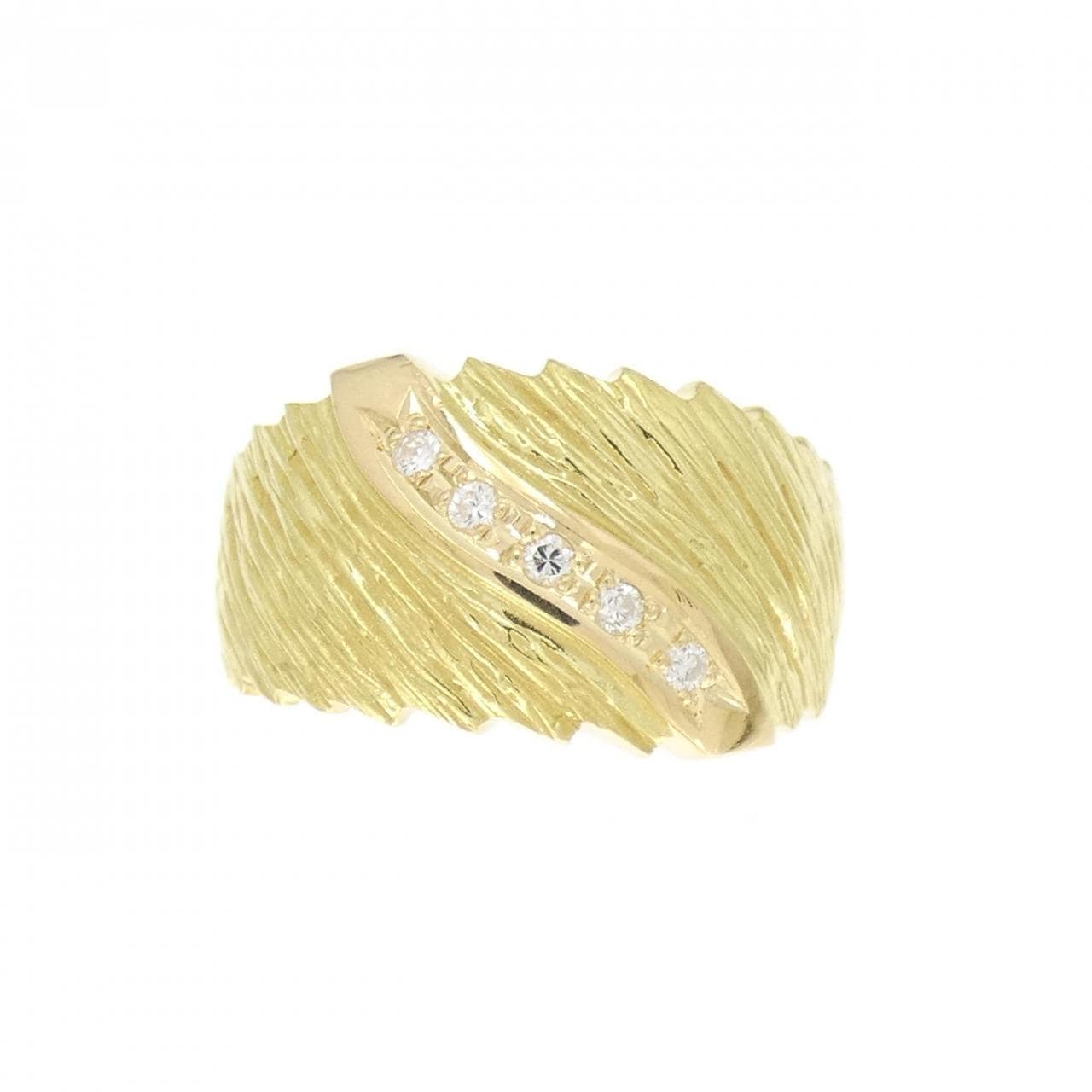 K18YG ダイヤモンド リング 0.05CT