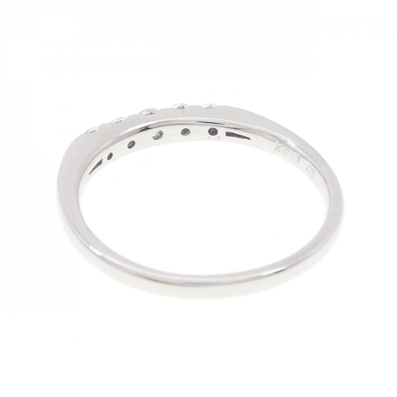 K18WG ダイヤモンド リング