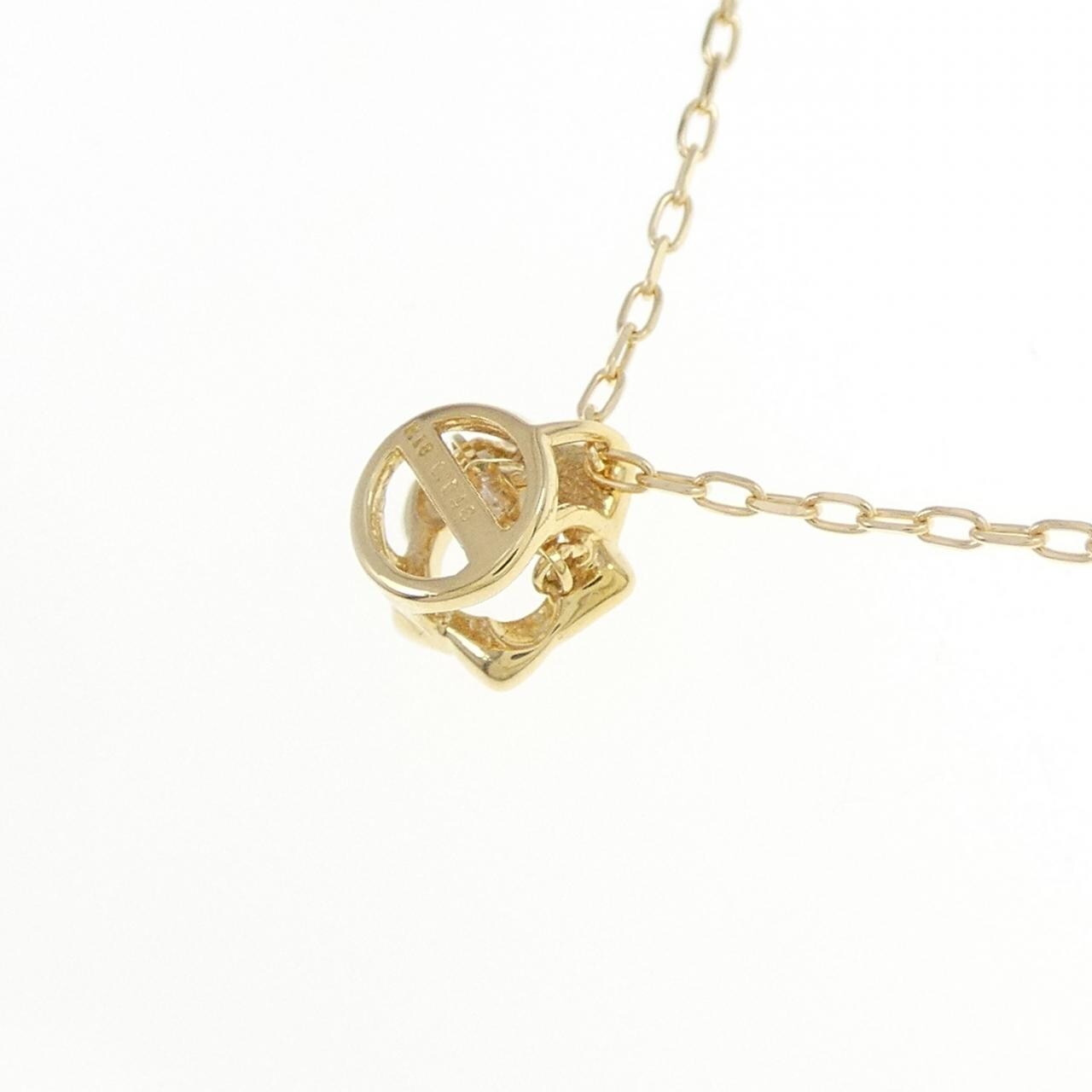 K18YG ダイヤモンド ネックレス 0.046CT