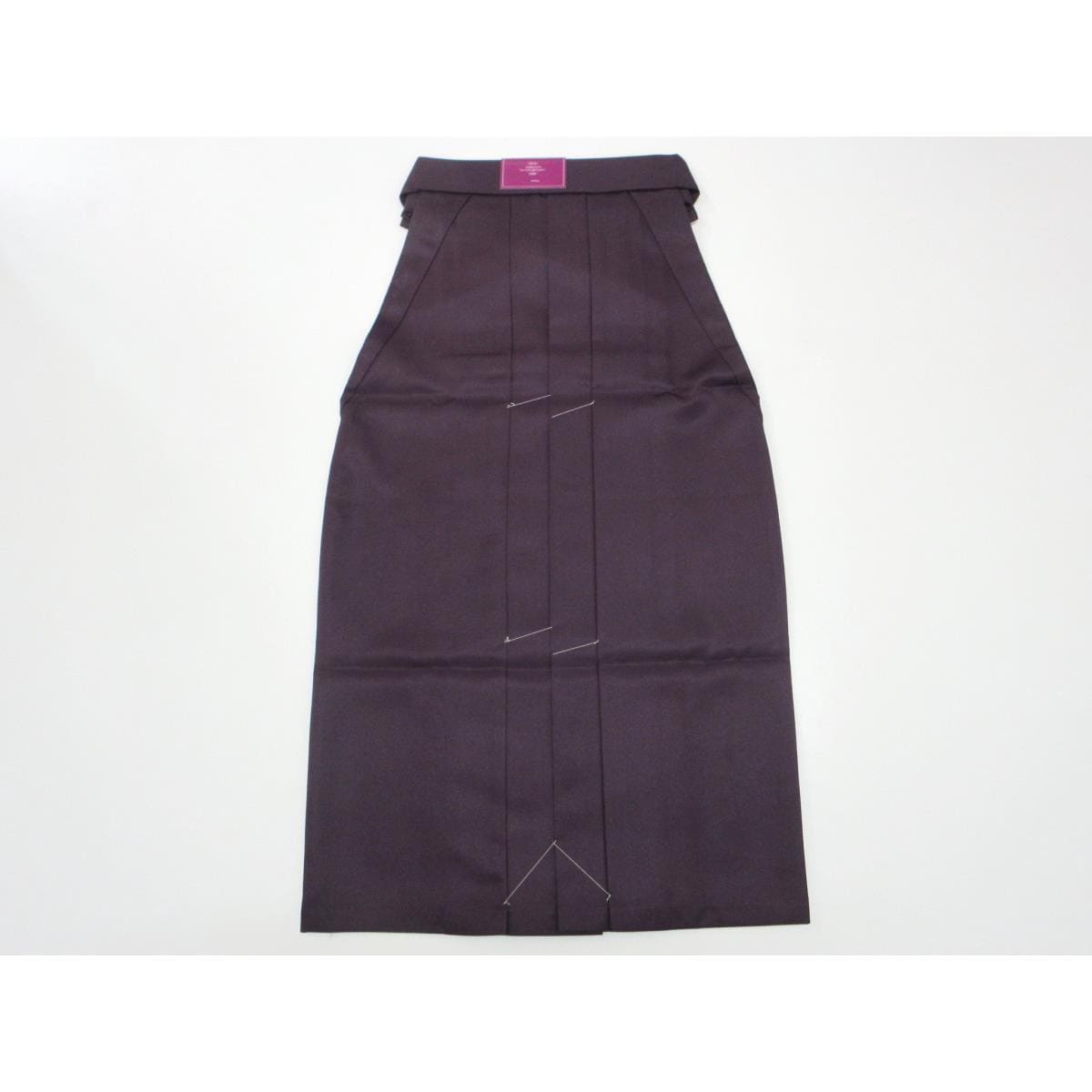 【新品】女袴　無地　Ｍサイズ　紐下９１ｃｍ　紫色