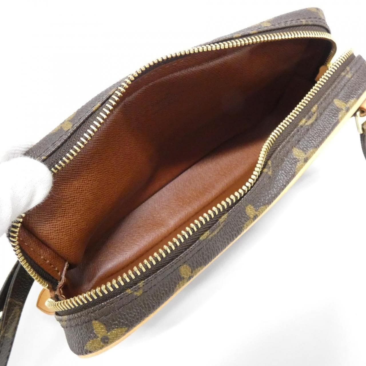 ルイヴィトン モノグラム マルリー バンドリエール M51828 ショルダーバッグ