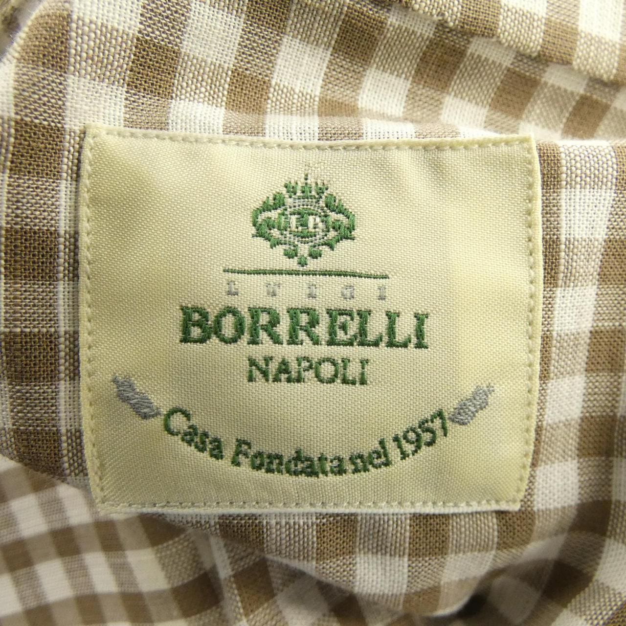 ルイジボレッリ LUIGI BORRELLI シャツ