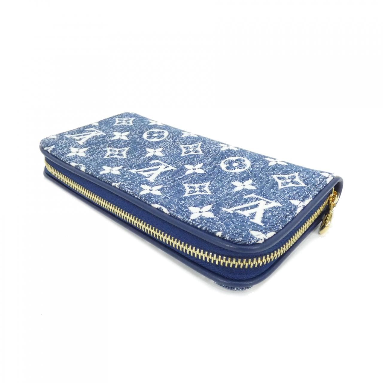 LOUIS VUITTON Monogram Jacquard Denim Zippy Wallet M81226 Wallet