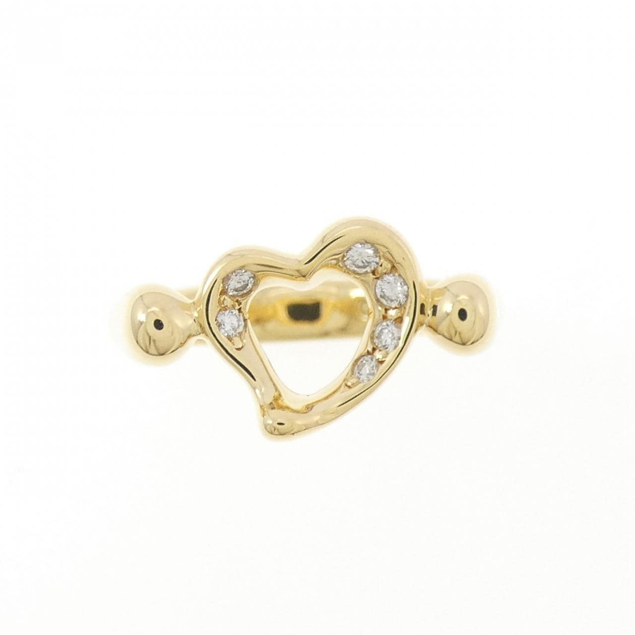 ティファニー オープンハート リング