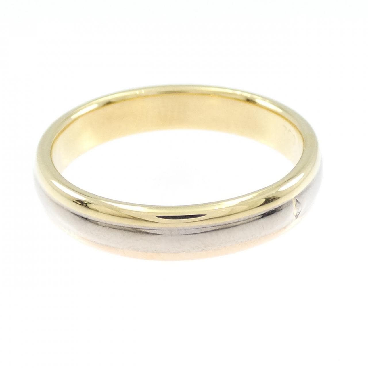 カルティエ スリーカラーウェディング リング