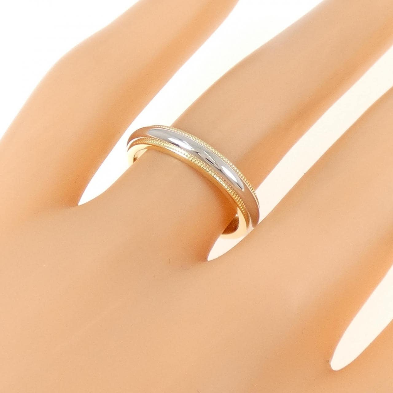 ティファニー ミルグレイン リング