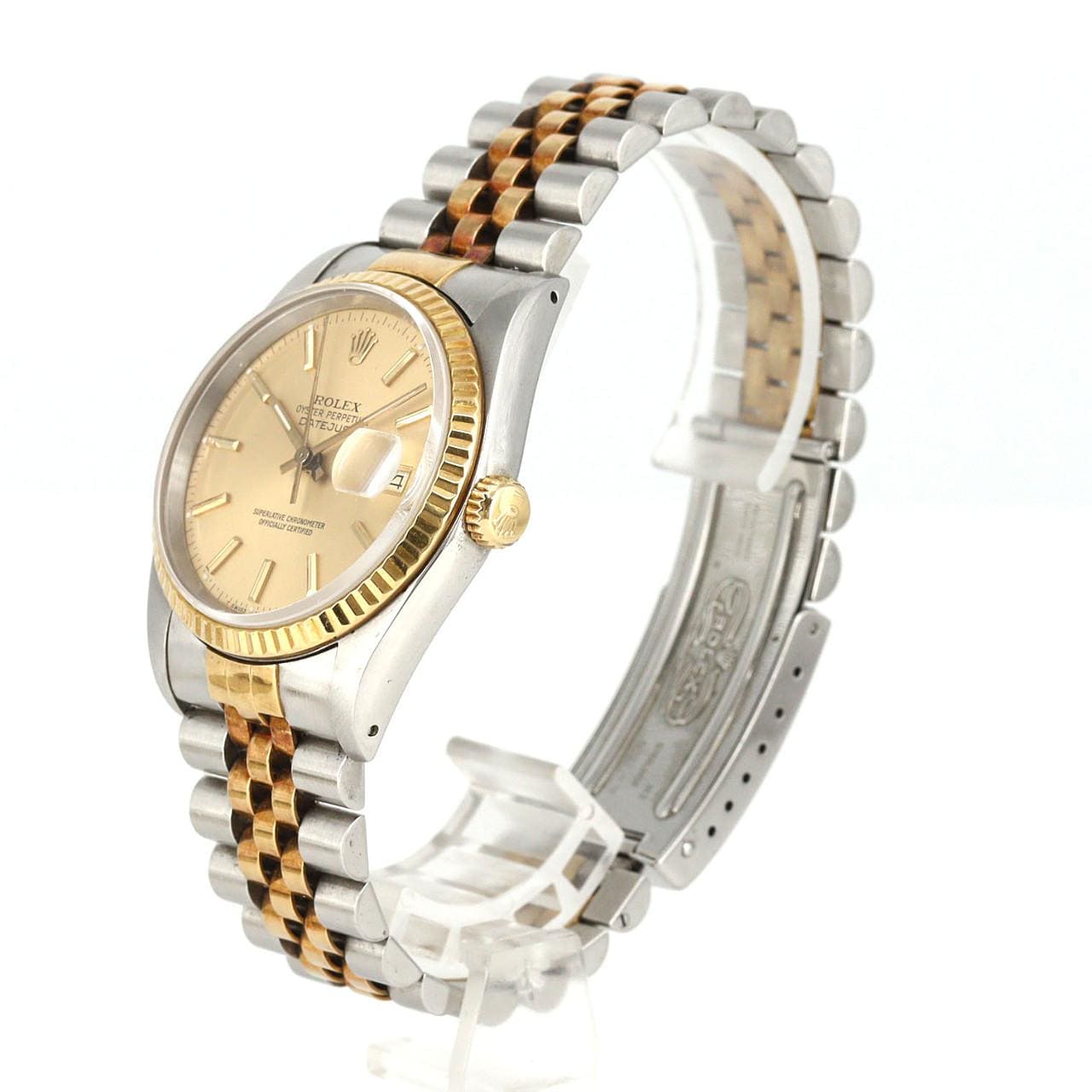【ノーメンテナンス還元価格】ロレックス デイトジャスト 16233 SSxYG 自動巻 R番