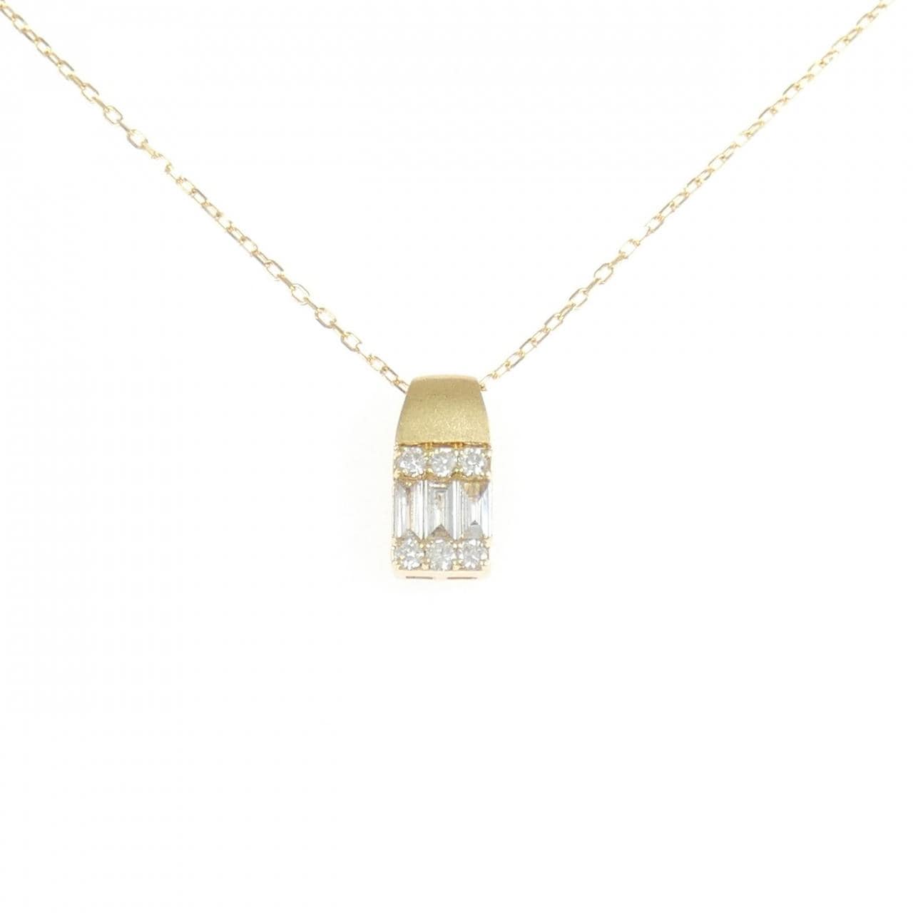 K18YG ダイヤモンド ネックレス 0.40CT
