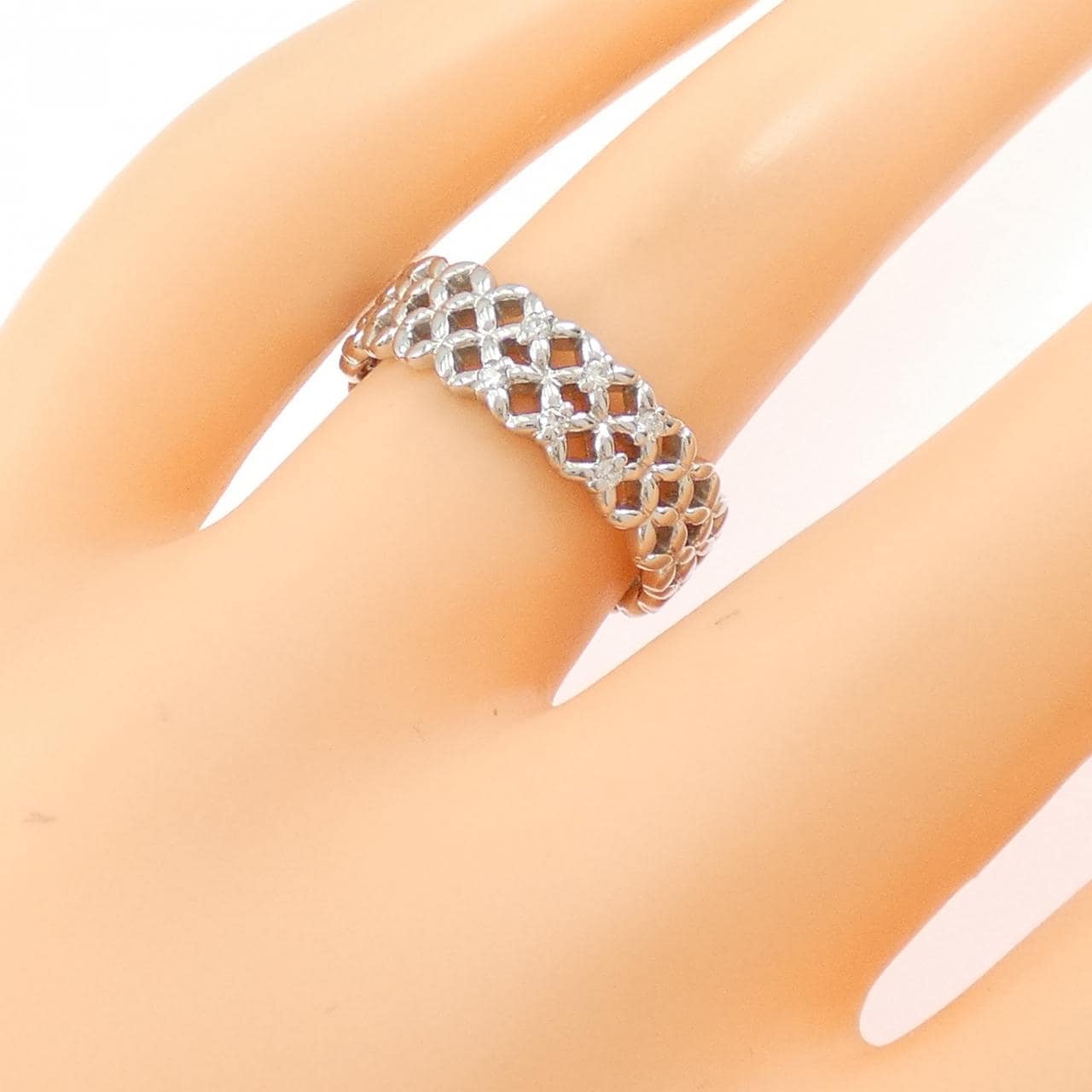 ギンザ タナカ ダイヤモンド リング 0.06CT