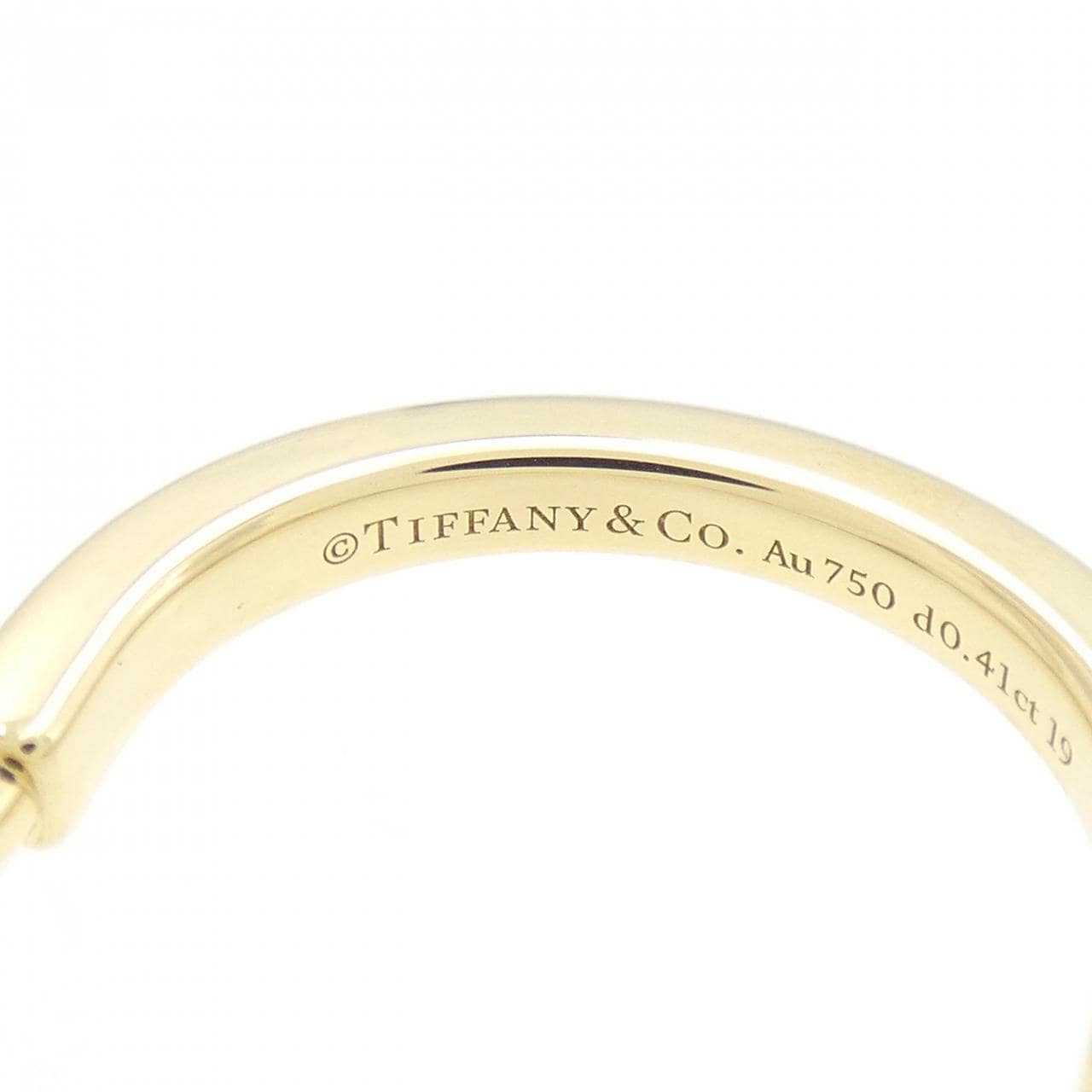 TIFFANY锁环0.41CT