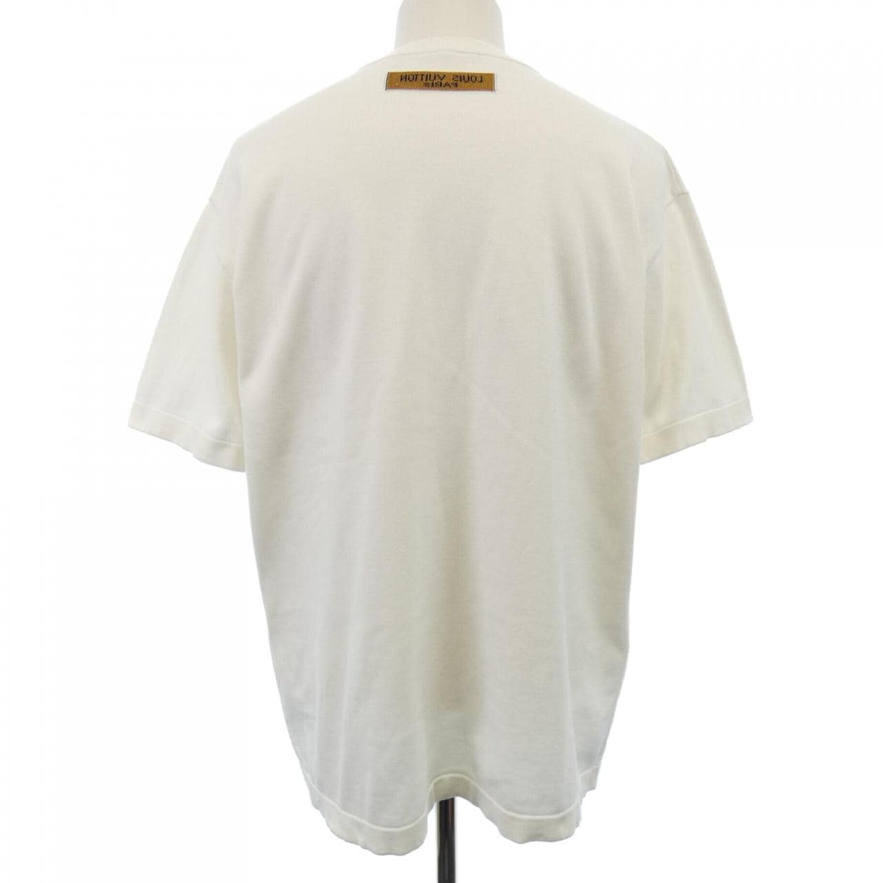 ルイヴィトン LOUIS VUITTON モノグラムコミックスインターシャショートスリーブクルーネック HON97WHA0 ニット