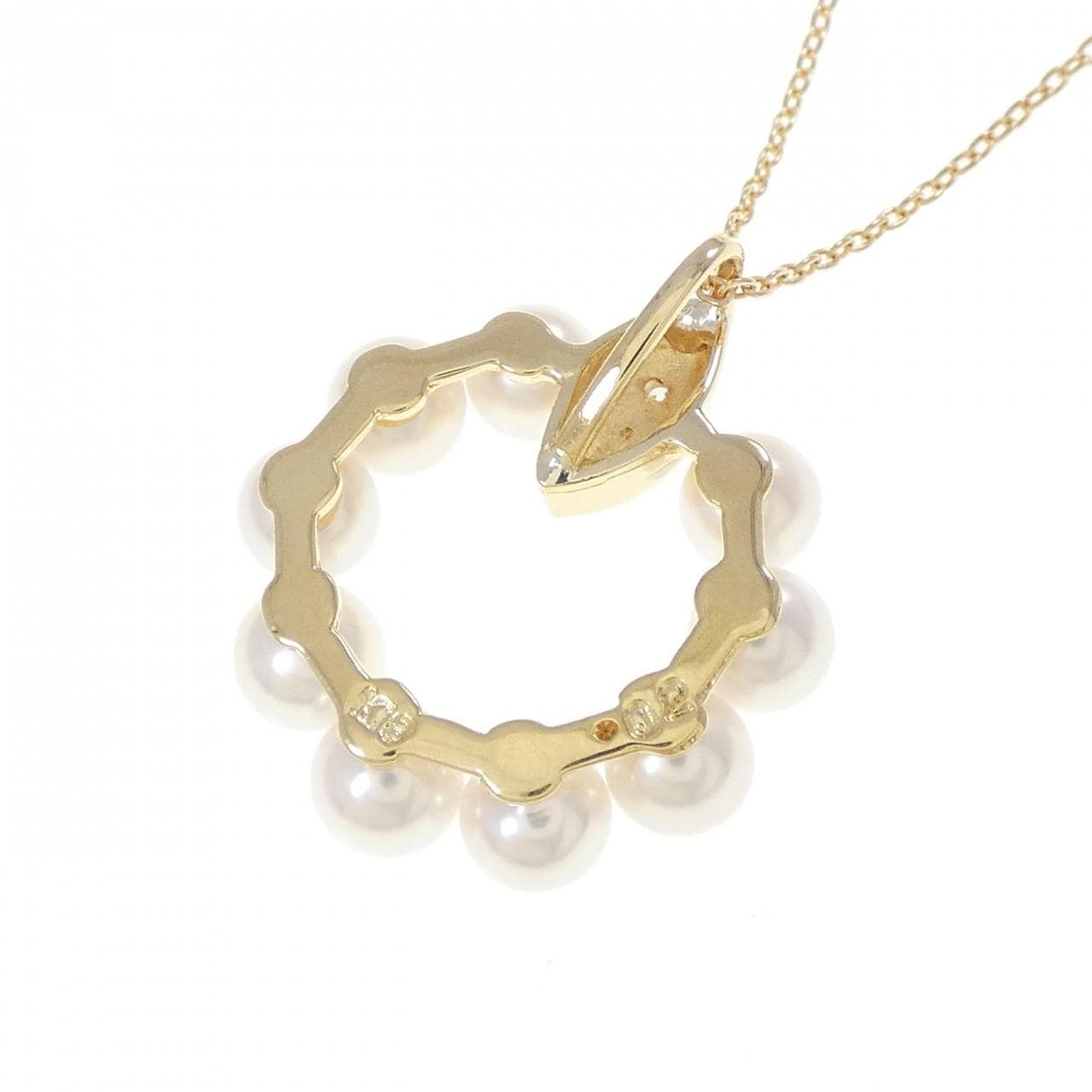 K18YG アコヤパール ネックレス