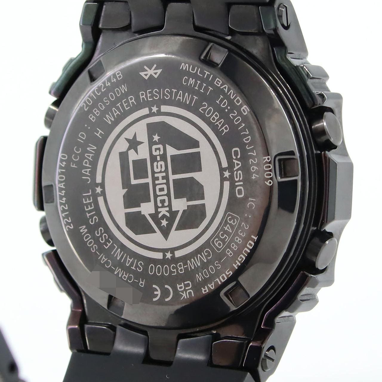 卡西欧 G-SHOCK Eric Hayes 电波钟 GMW-B5000EH-1JR SS 太阳能石英