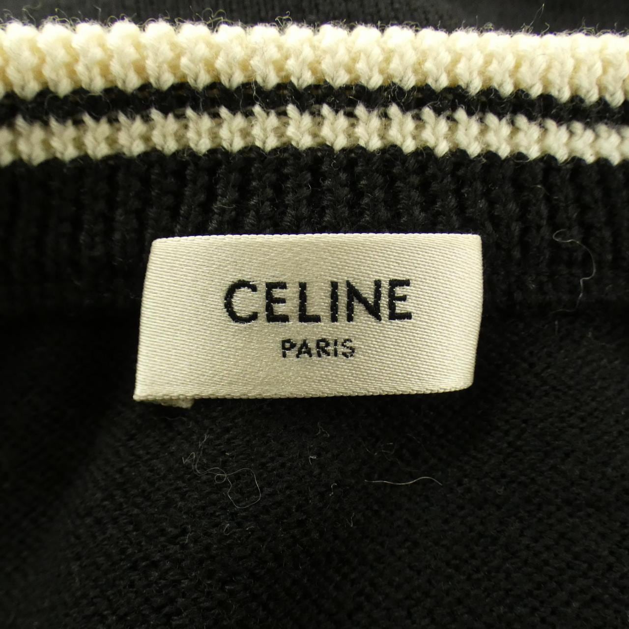 セリーヌ CELINE トリオンフ Vネックセーター 2ADCK823Y ベスト