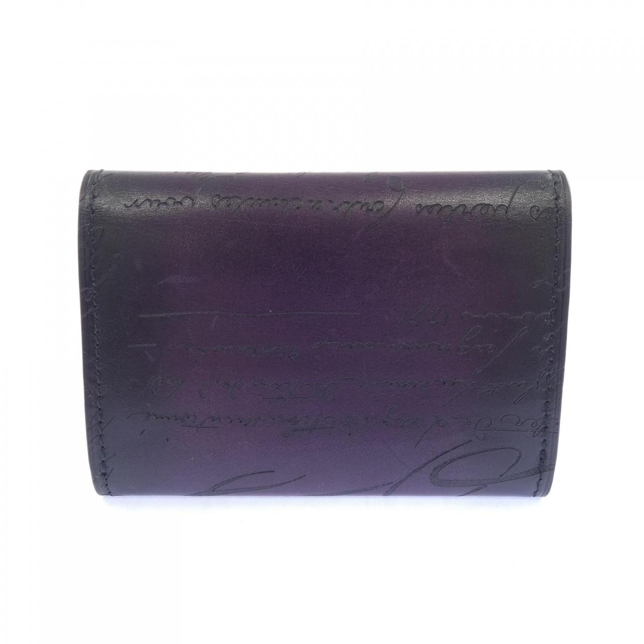 ベルルッティ Berluti インブイアスクリットレザーカードホルダー CARD CASE