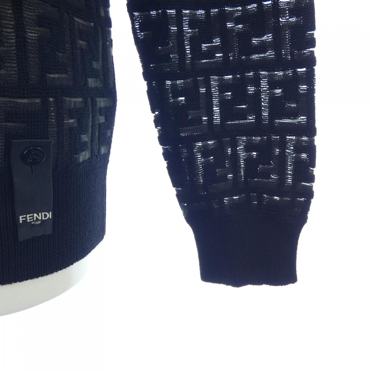 フェンディ FENDI エンブロイダードコットンスエットシャツ FZY063 AAUQ トップス