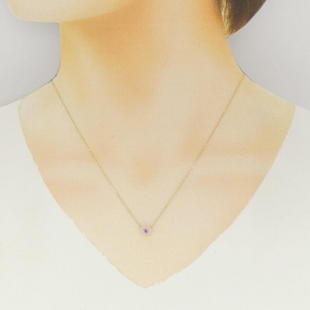 ポンテヴェキオ サファイヤ ネックレス 0.25CT