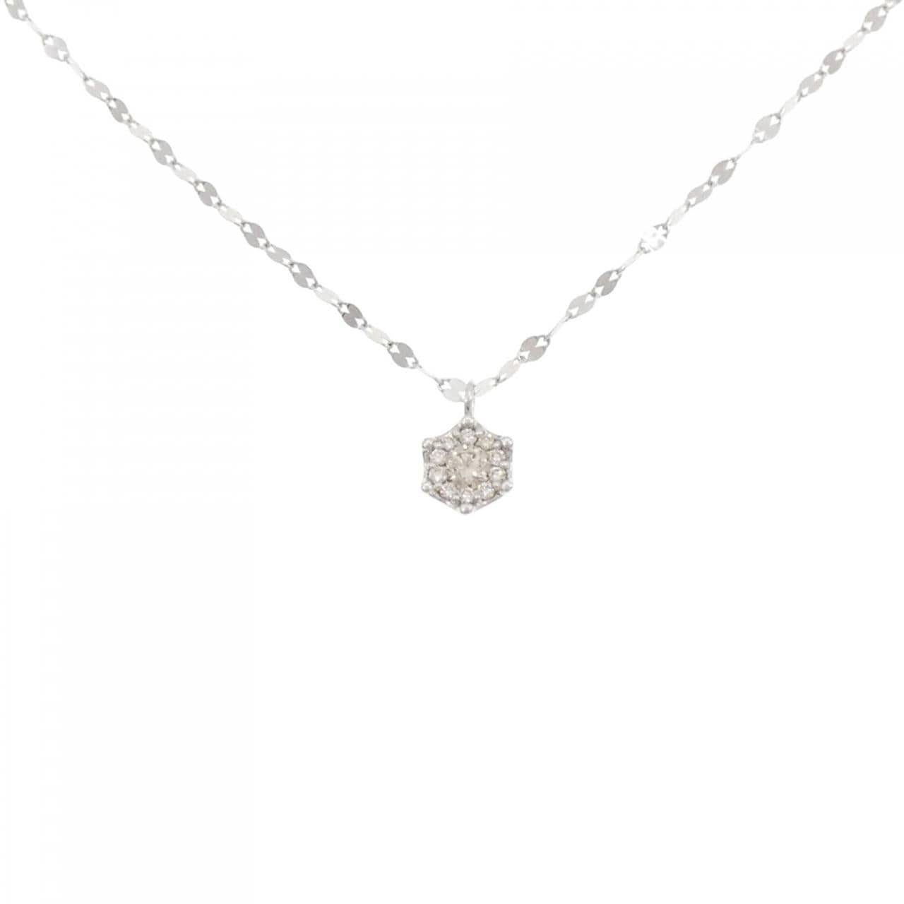 PT900/PT850 ダイヤモンド ネックレス 0.31CT