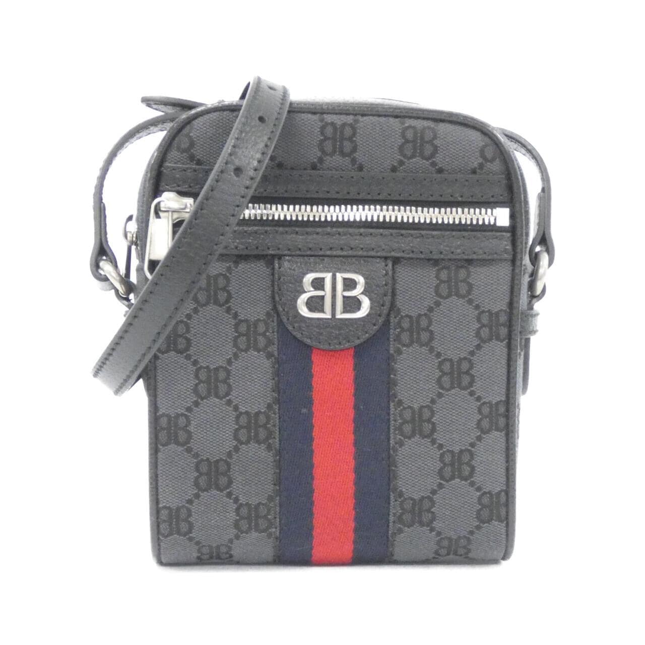BALENCIAGA Hacker Shoulder Zip Bag 680129 2103X Shoulder Bag
