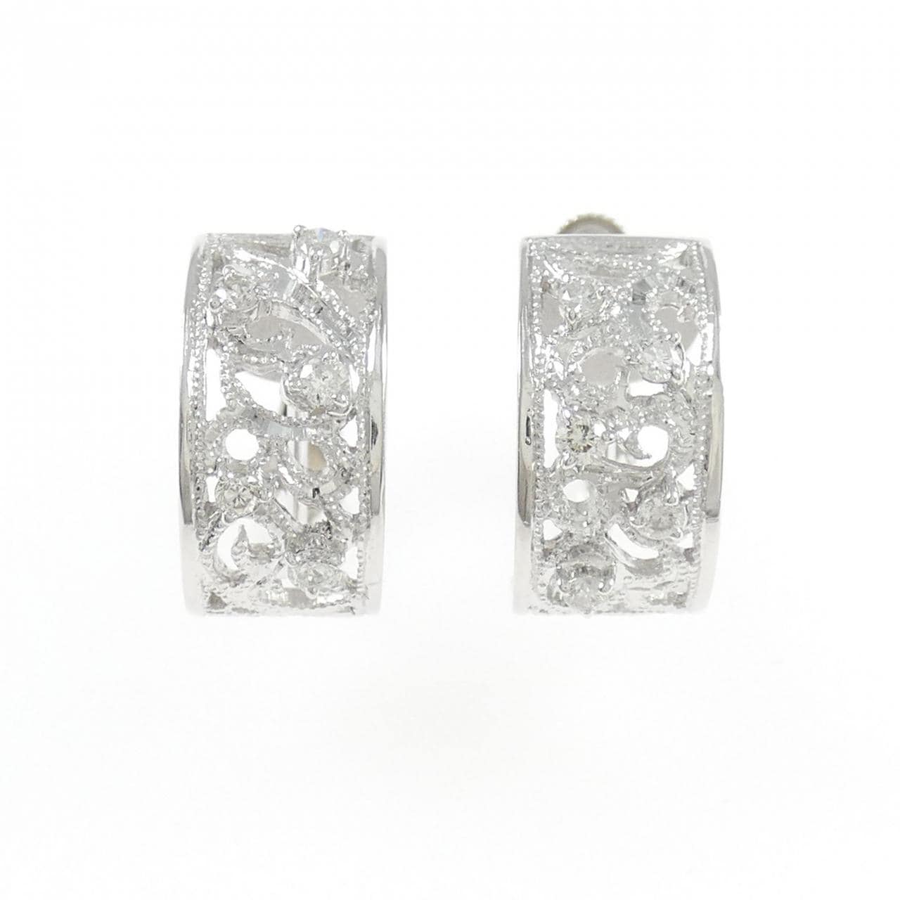 勇三 ダイヤモンド イヤリング 0.20CT