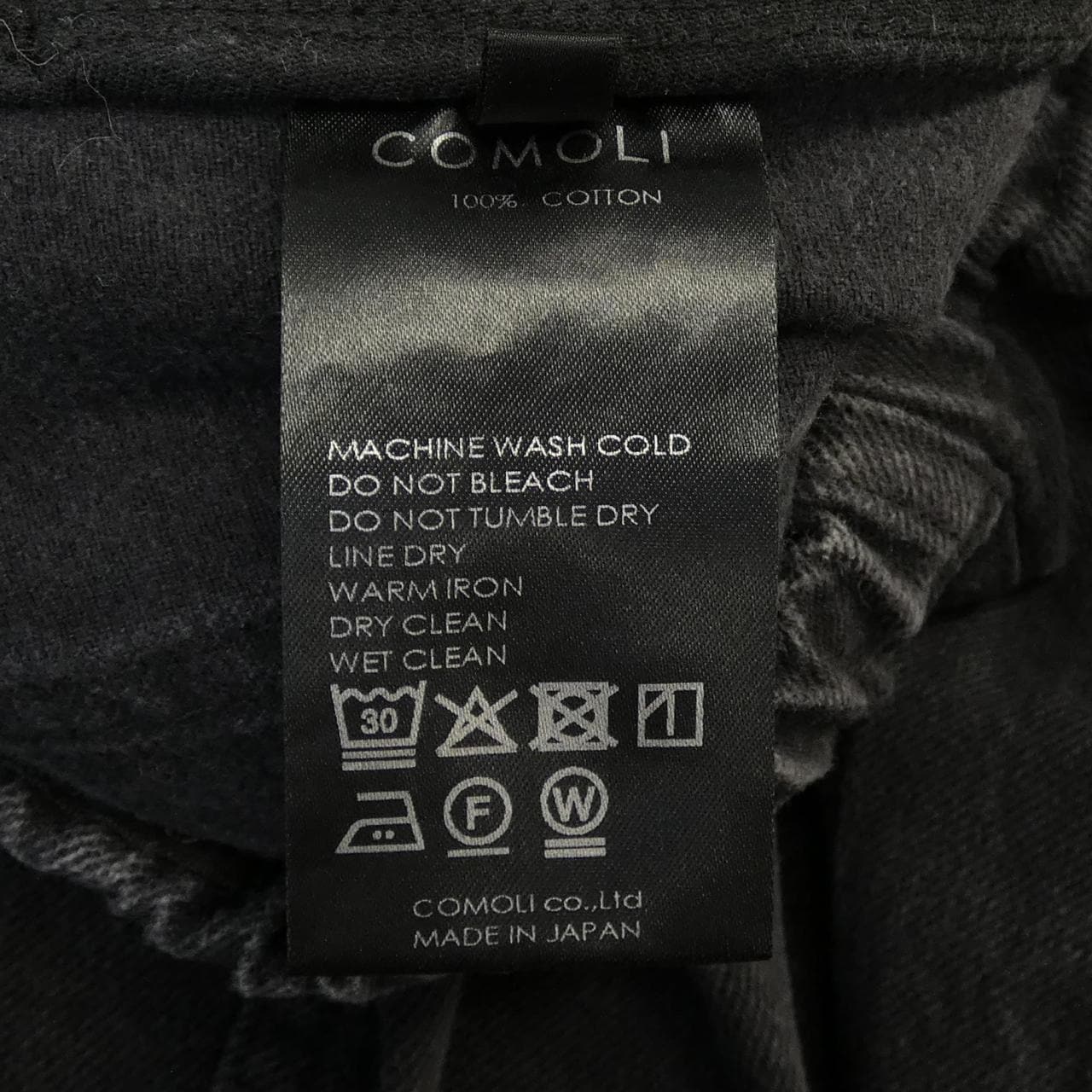 コモリ COMOLI B01-03009 パンツ