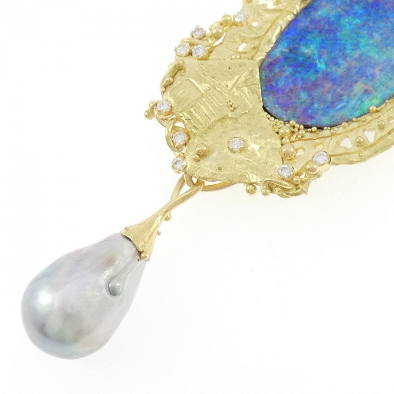 750PG カラーストーン ネックレス