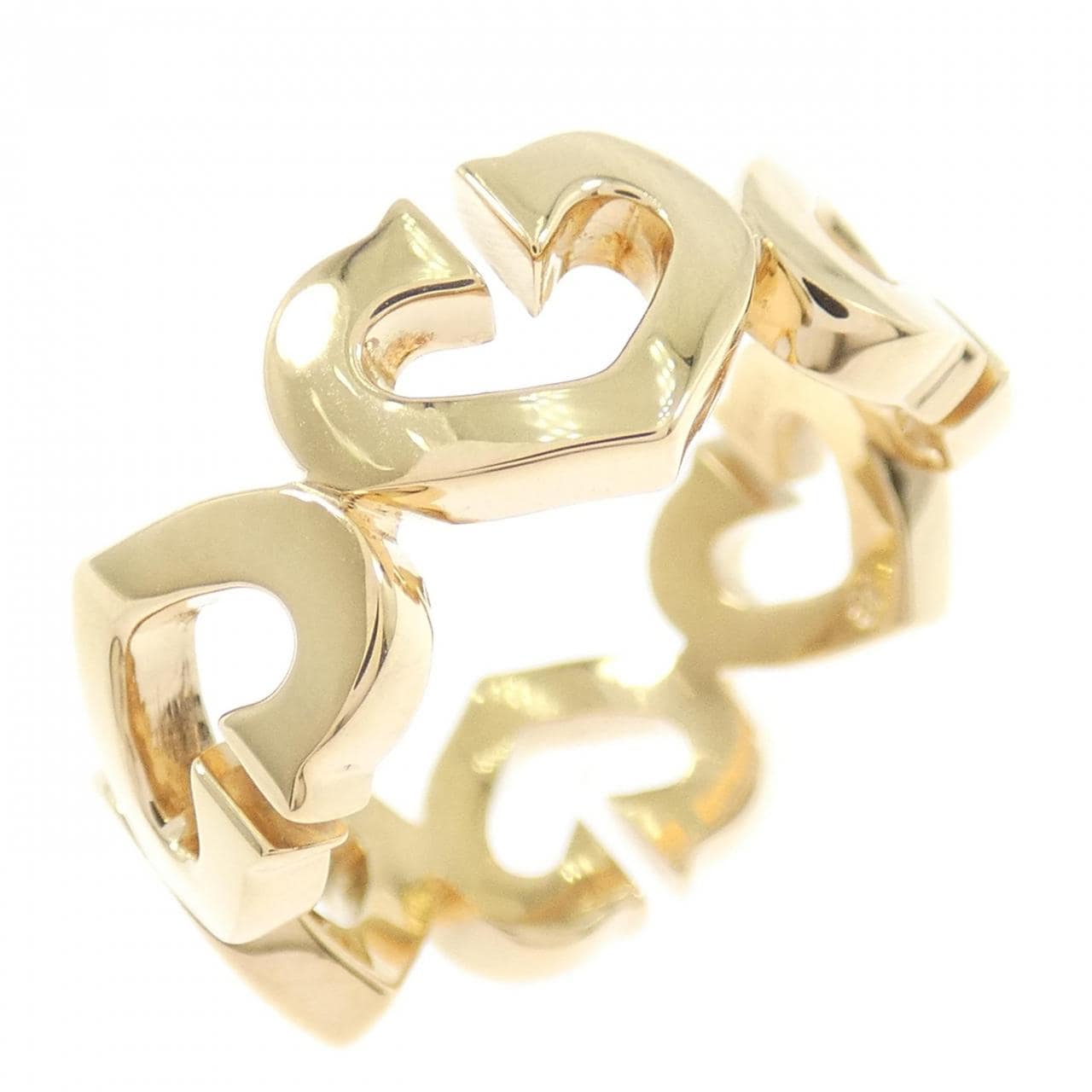 カルティエ Cハート リング