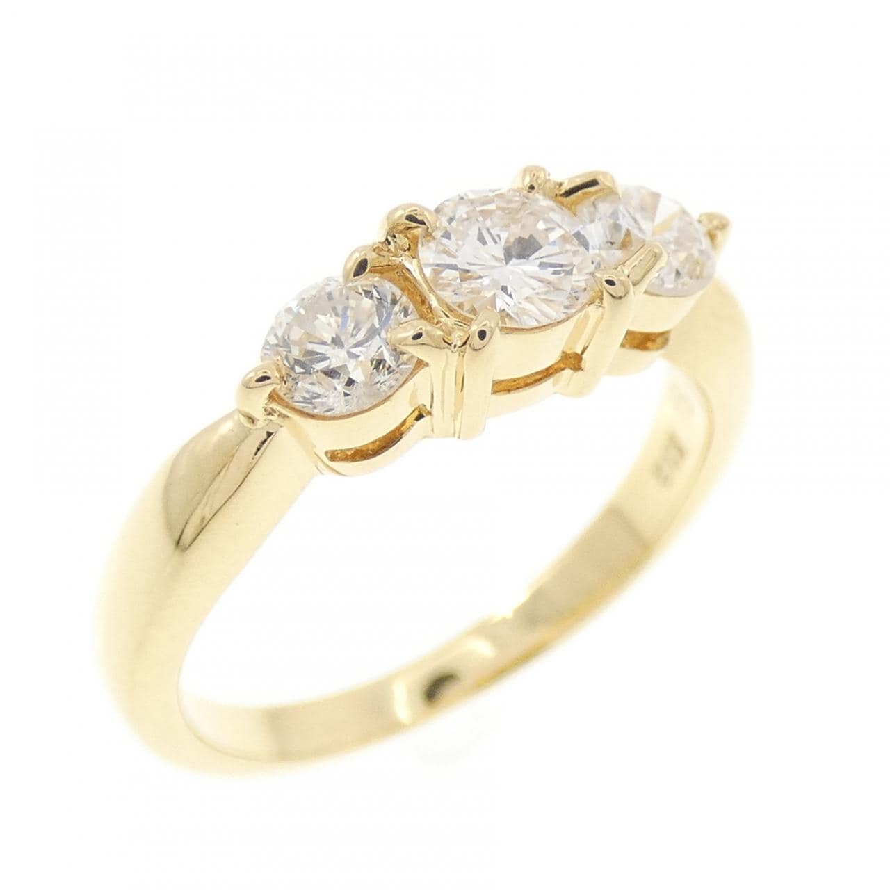 K18YG ダイヤモンド リング 0.51CT