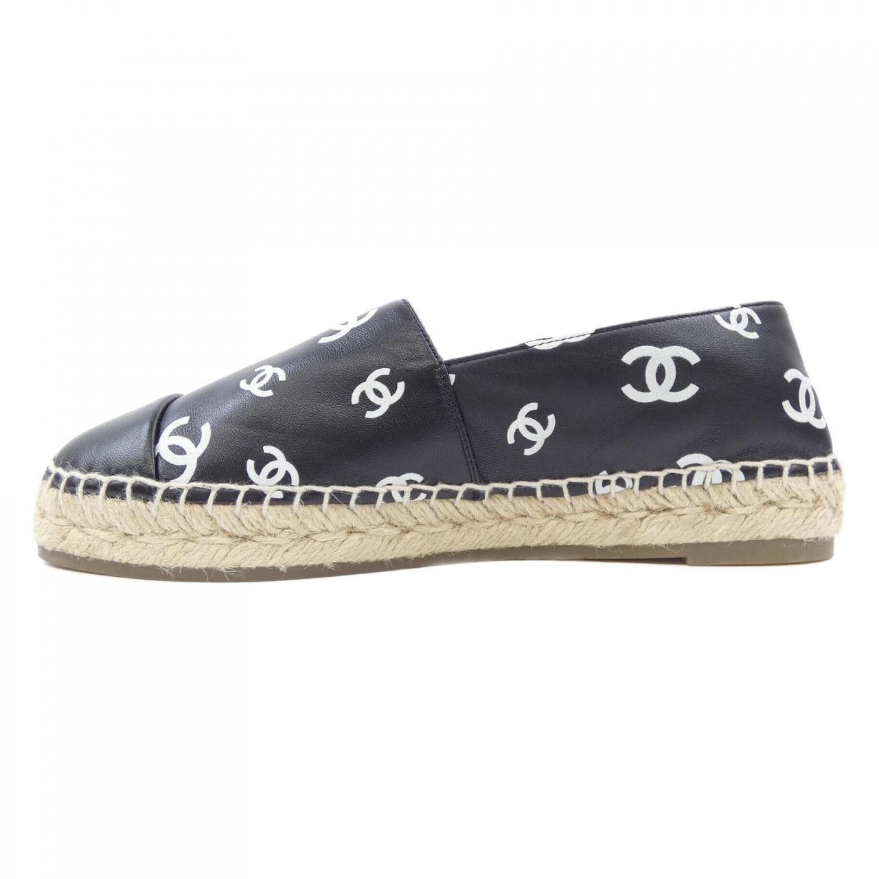 CHANEL CHANEL 麻底鞋G38628Y55871鞋