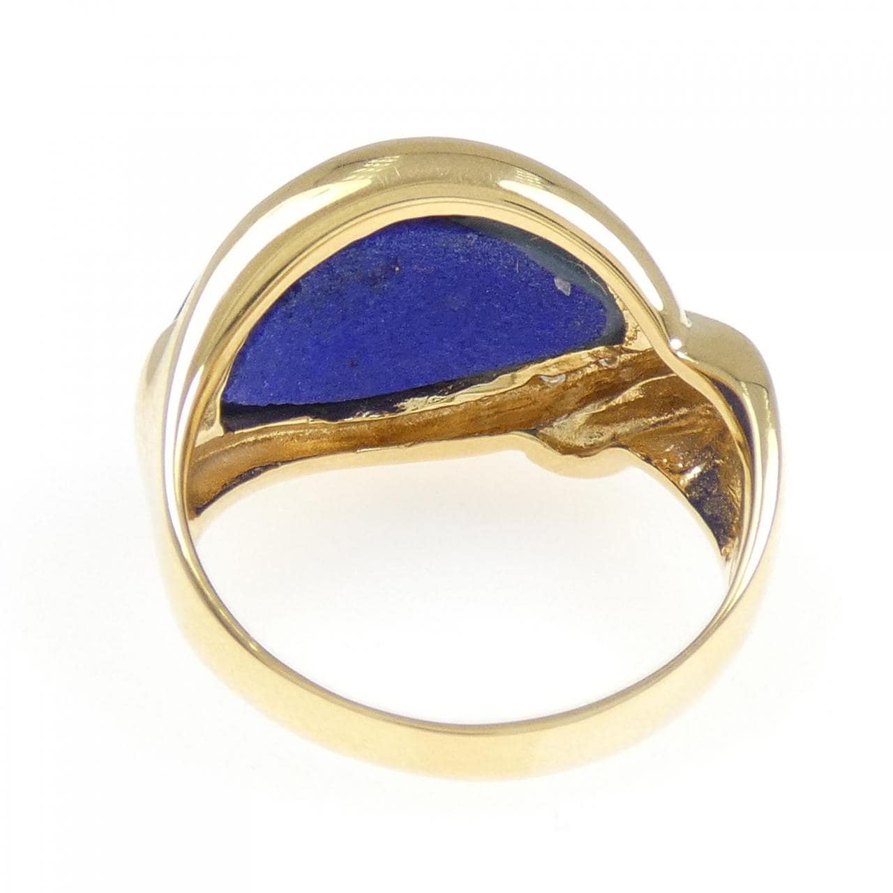 K18YG lapis lazuli ring