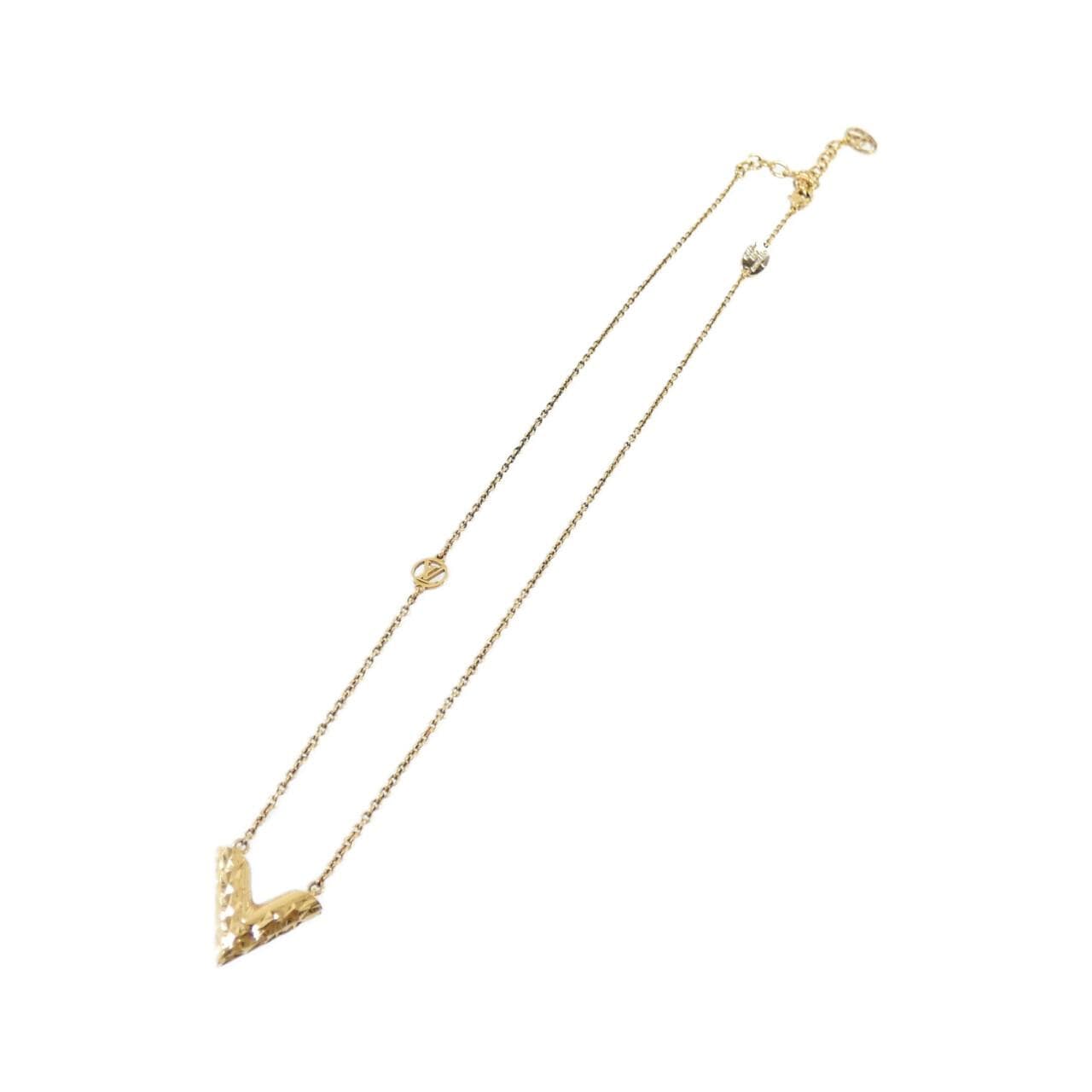 LOUIS VUITTON Collier Essential V M64268 Necklace