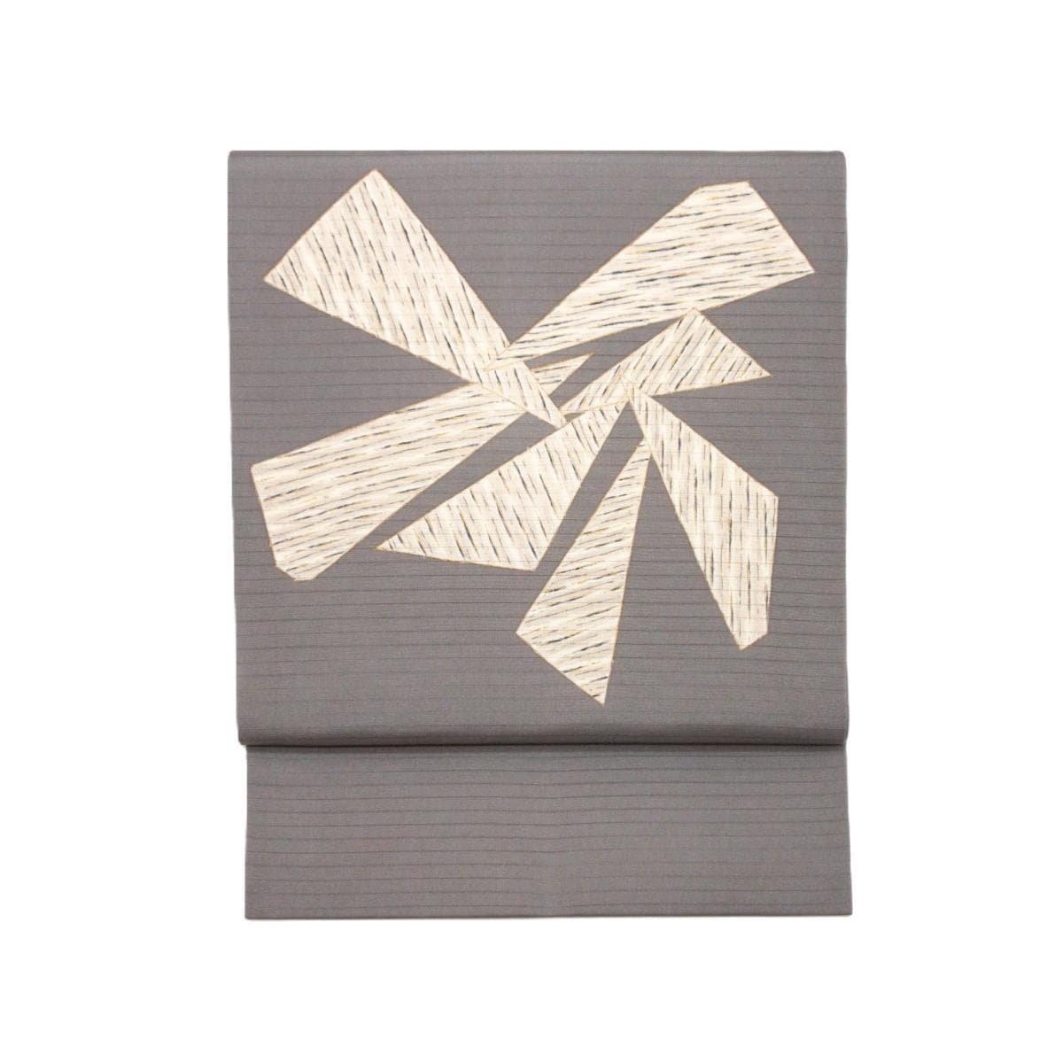 Summer Nagoya Obi, Silk Shiose Dyed Obi, Open Nagoya, Yuzen Processing