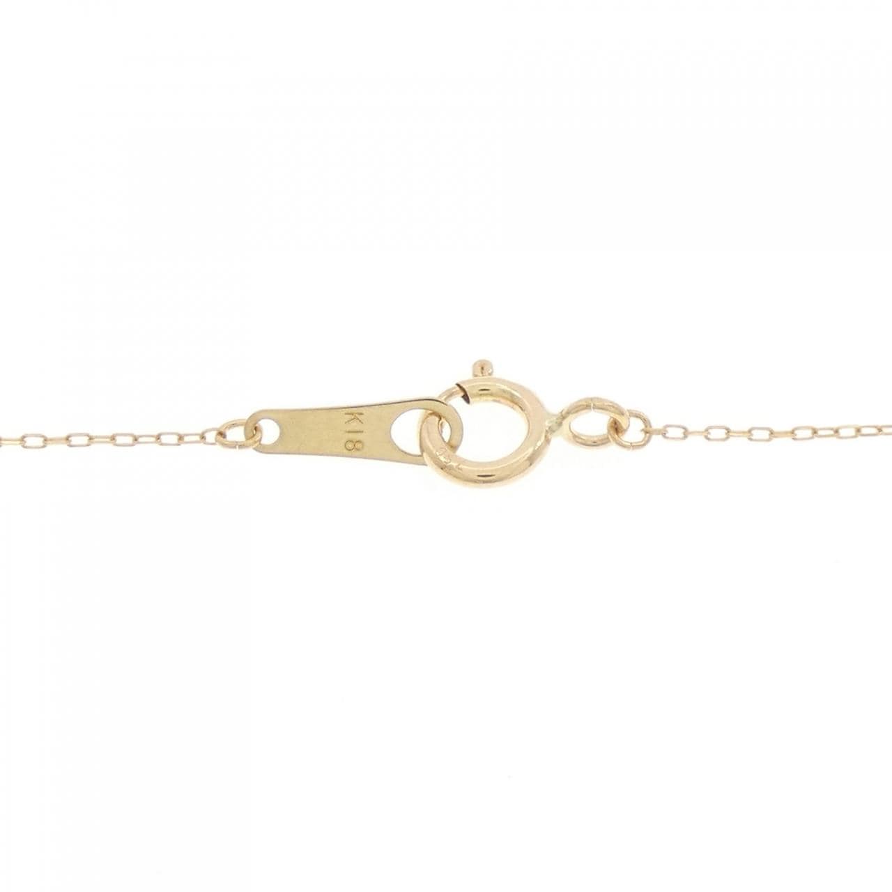 K18YG heart Diamond necklace