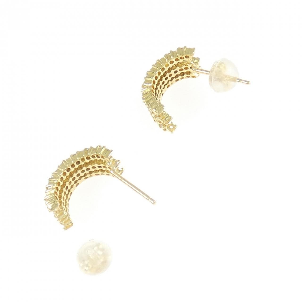 K18YG ダイヤモンド ピアス 0.28CT