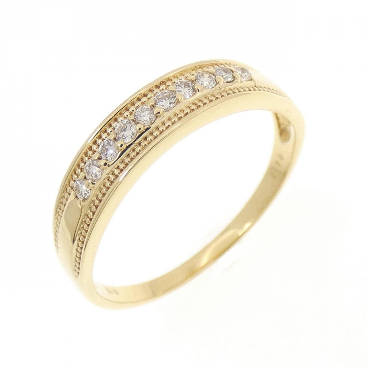 K18YG ダイヤモンド リング 0.18CT