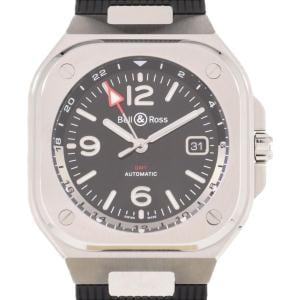 [新品] Bell &amp; Ross BR05G-BL-ST/SRB BR05 GM