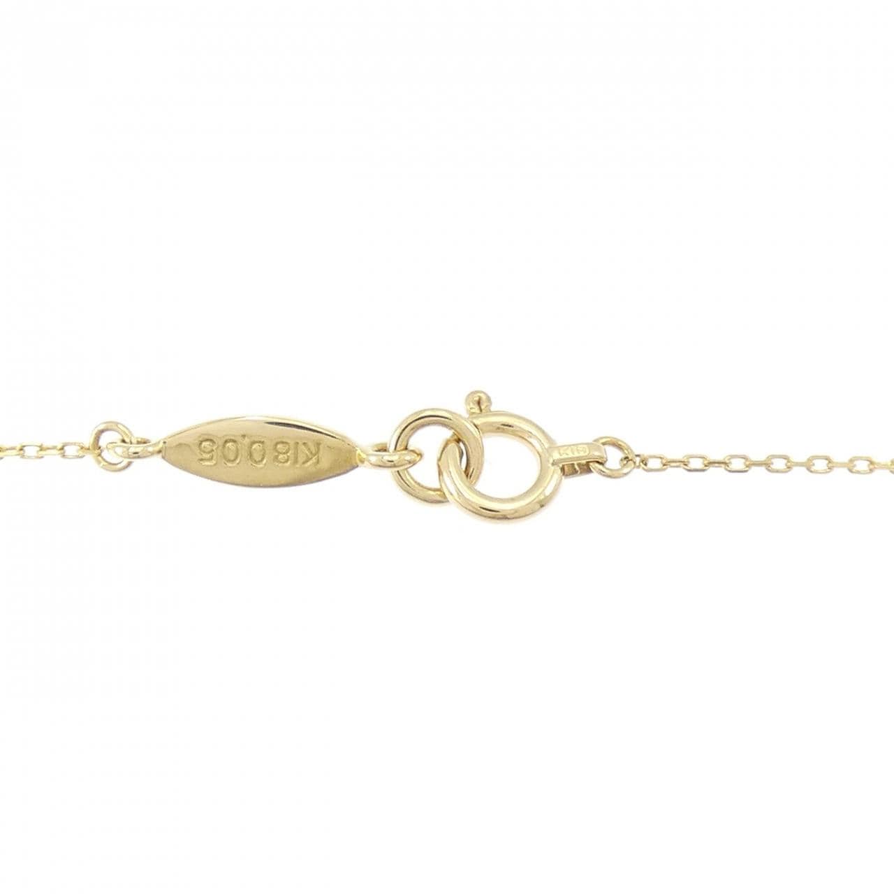 アーカー クロスパヴェ ネックレス 0.05CT