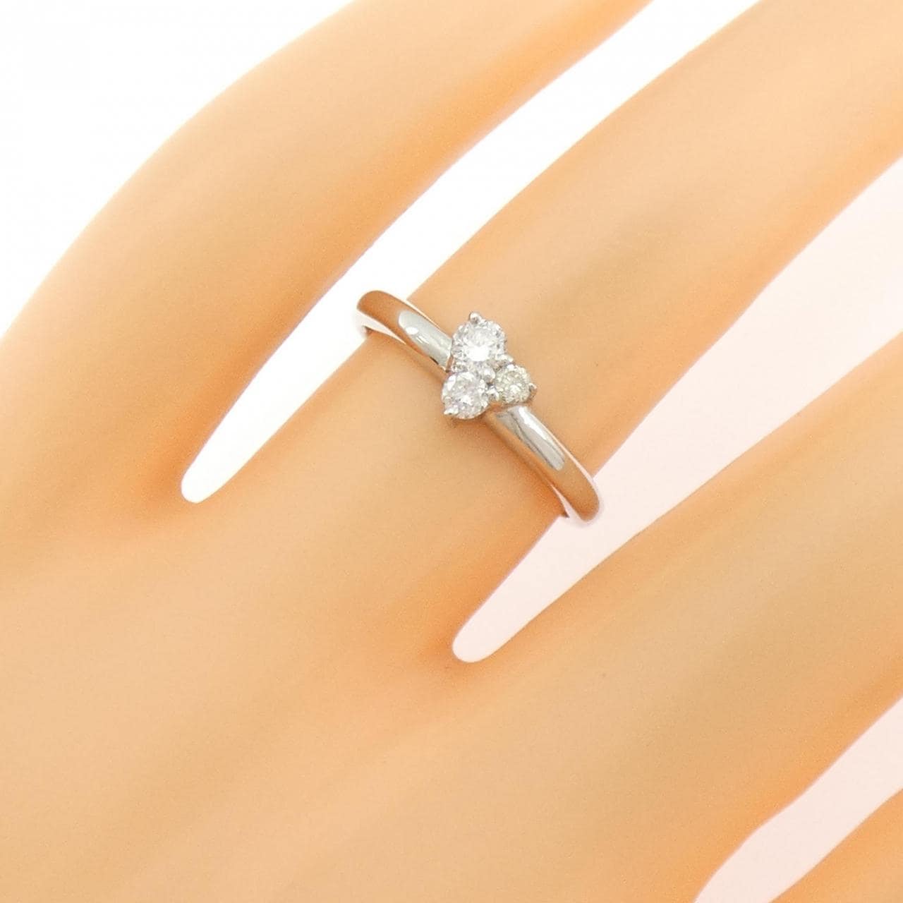 PT900 ダイヤモンド リング 0.21CT