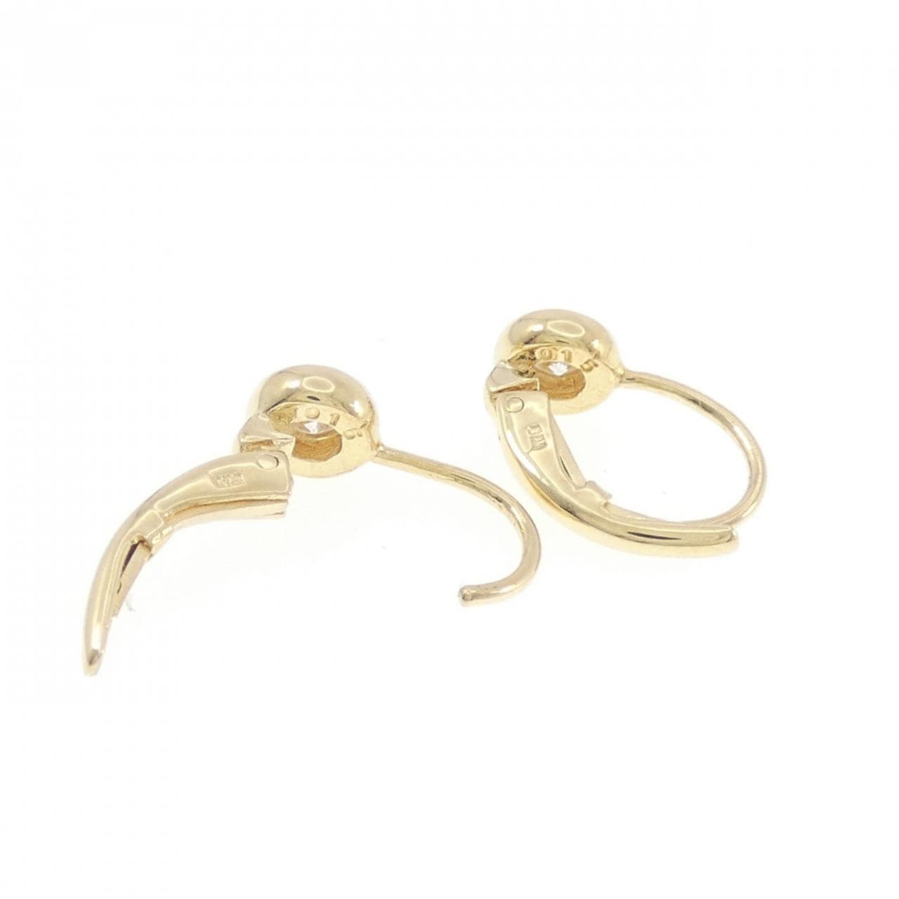 K18YG ダイヤモンド ピアス 0.30CT