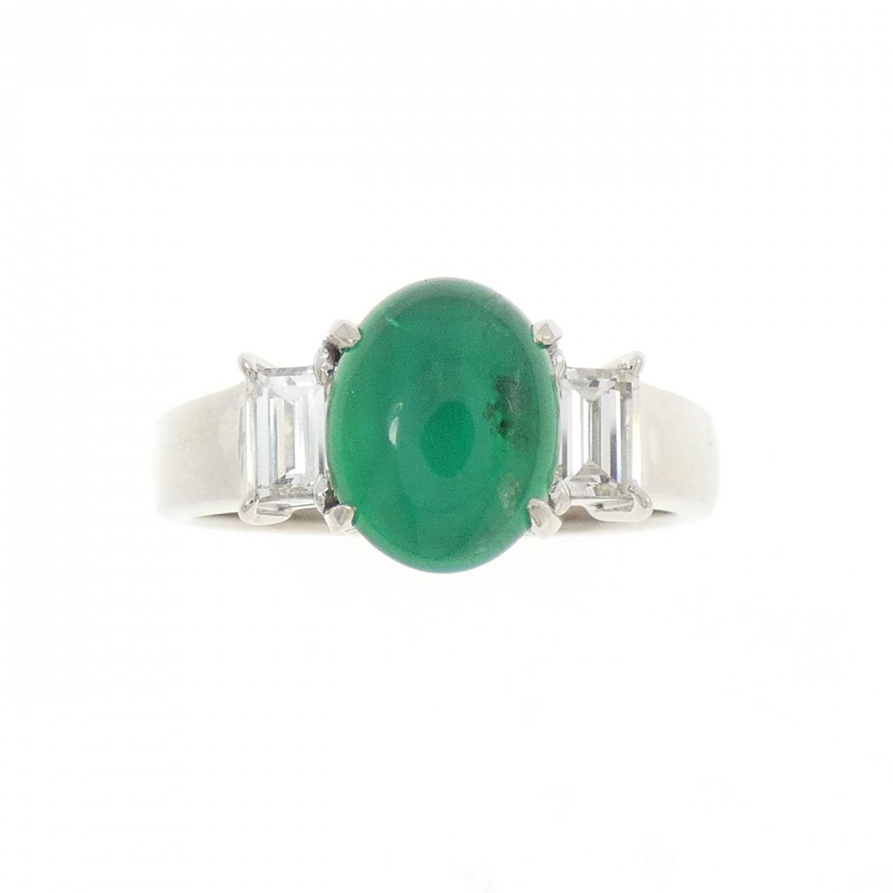 PT900 エメラルドキャッツアイ リング 1.46CT