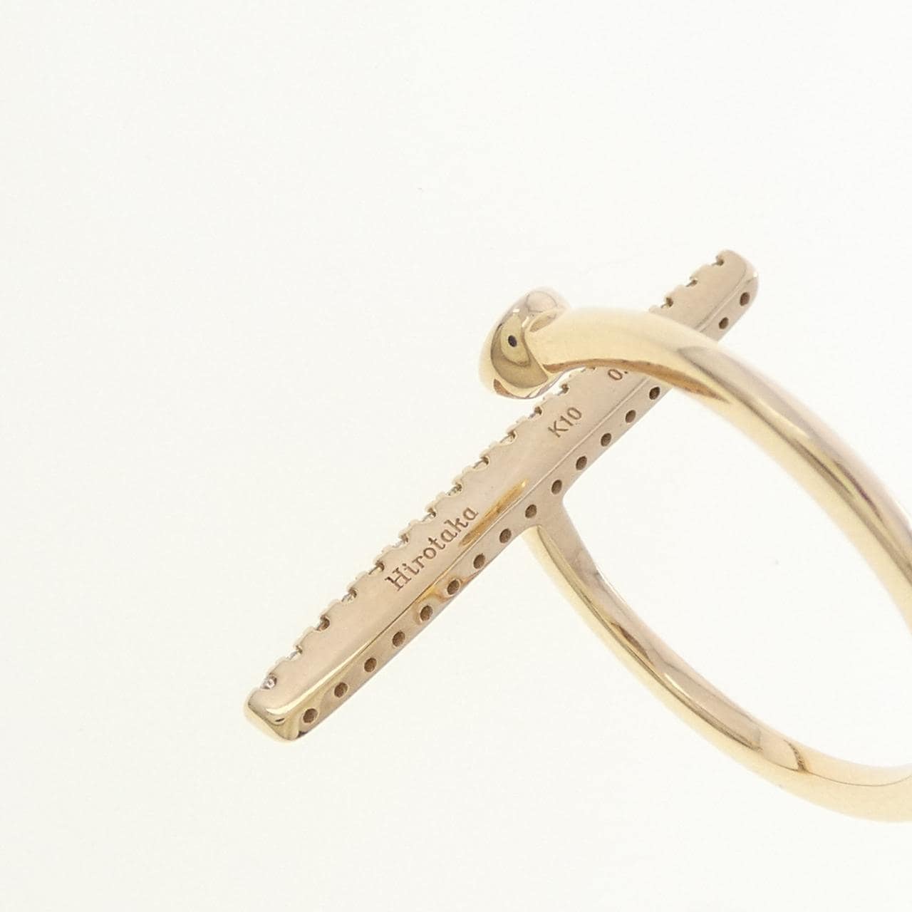 ヒロタカ ゴサマー リング 0.10CT