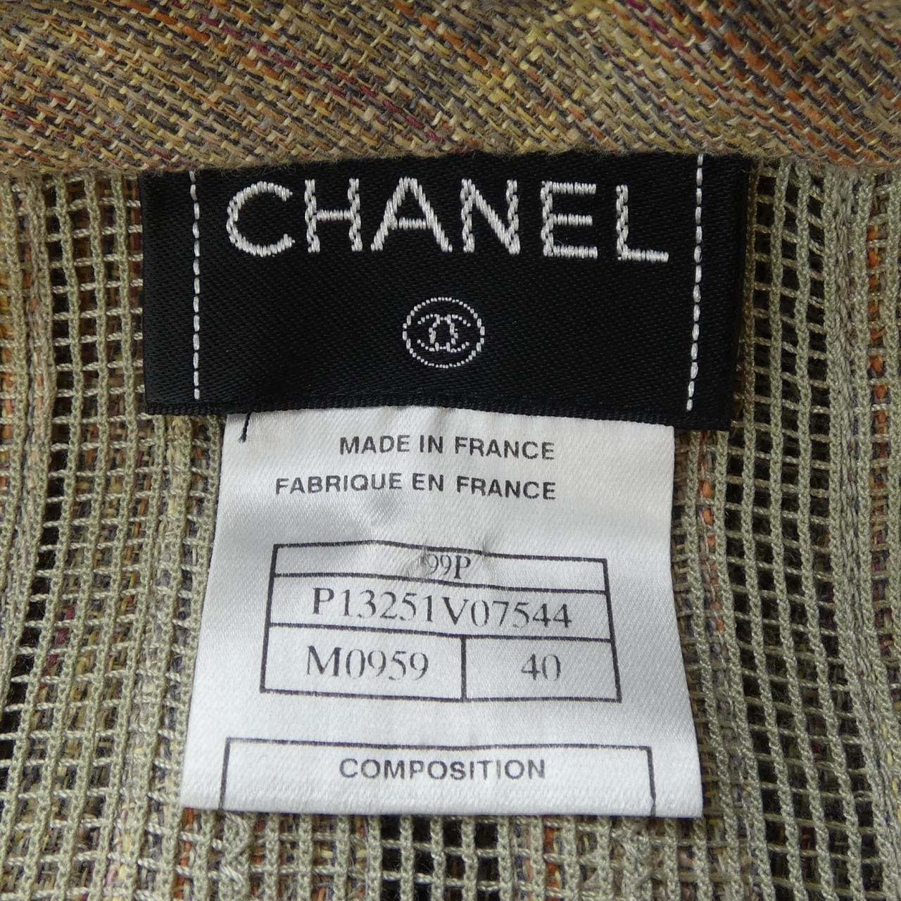 【ヴィンテージ】シャネル CHANEL P13251V07544 99P ジャケット
