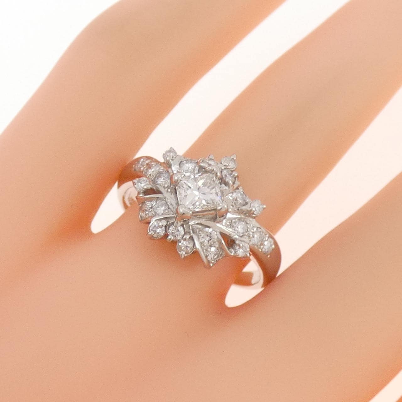 PT900 ダイヤモンド リング 0.41CT