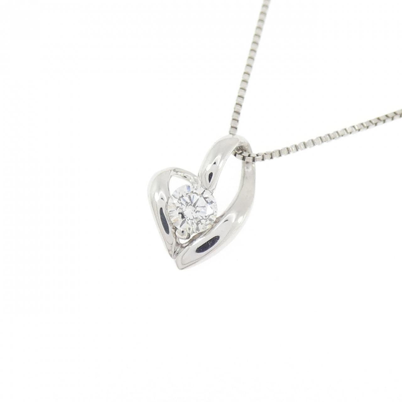 PT900/PT850 ダイヤモンド ネックレス 0.10CT