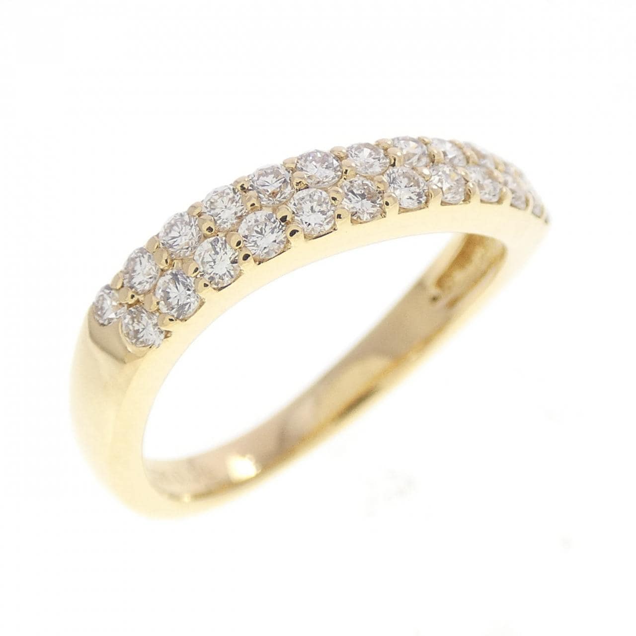 K18YG ダイヤモンド リング 0.28CT