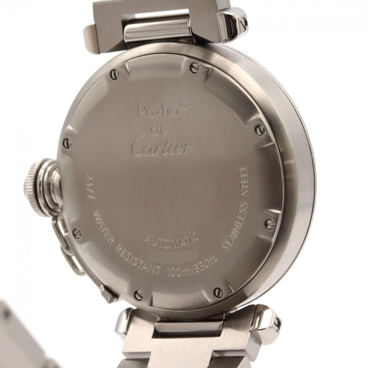 カルティエ パシャC GMT W31029M7 SS 自動巻