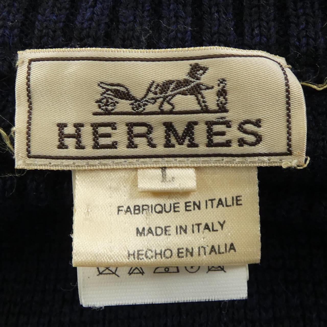 【ヴィンテージ】エルメス HERMES ニット