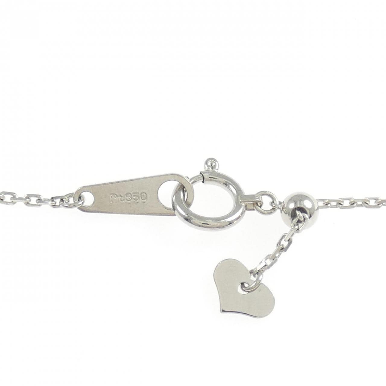 PT900/PT850 ダイヤモンド ネックレス 0.759CT E-F SI1 VG