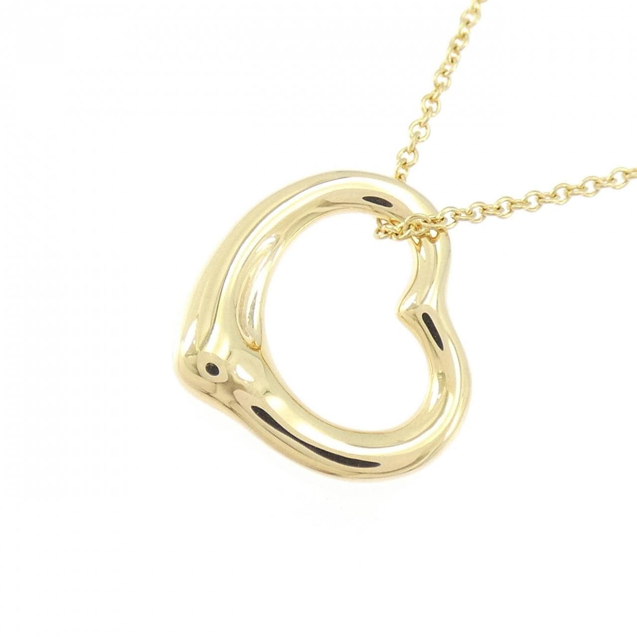 ティファニー オープンハート ネックレス