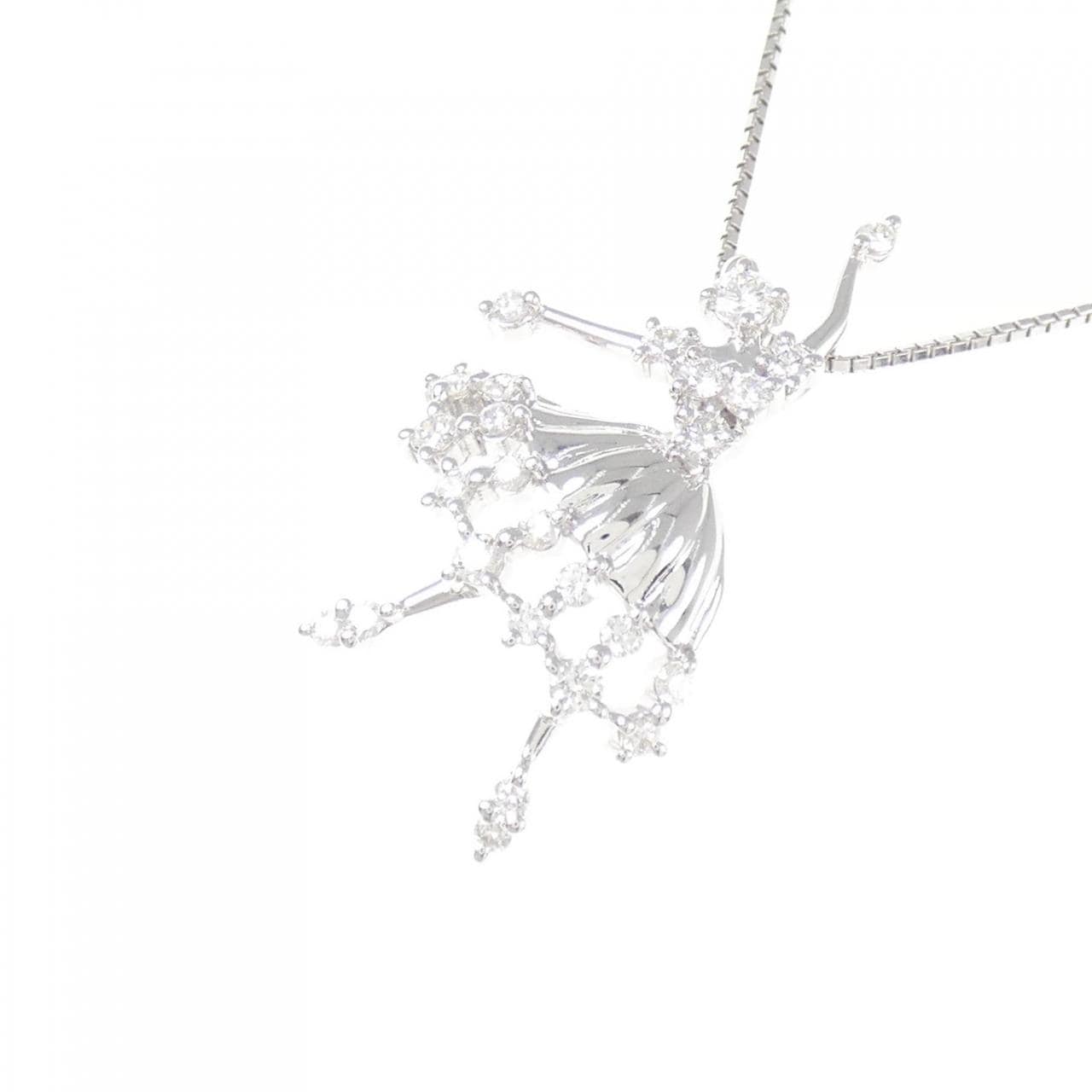 タサキ ダイヤモンド ネックレス 0.43CT